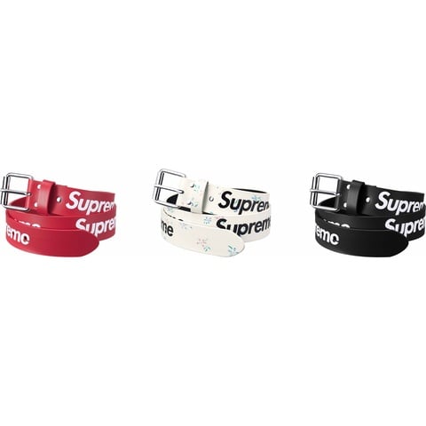 Repeat Leather Belt - fall/winter 2025 - Supreme Repeat Leather Belt - fall/winter 2025 - Supreme