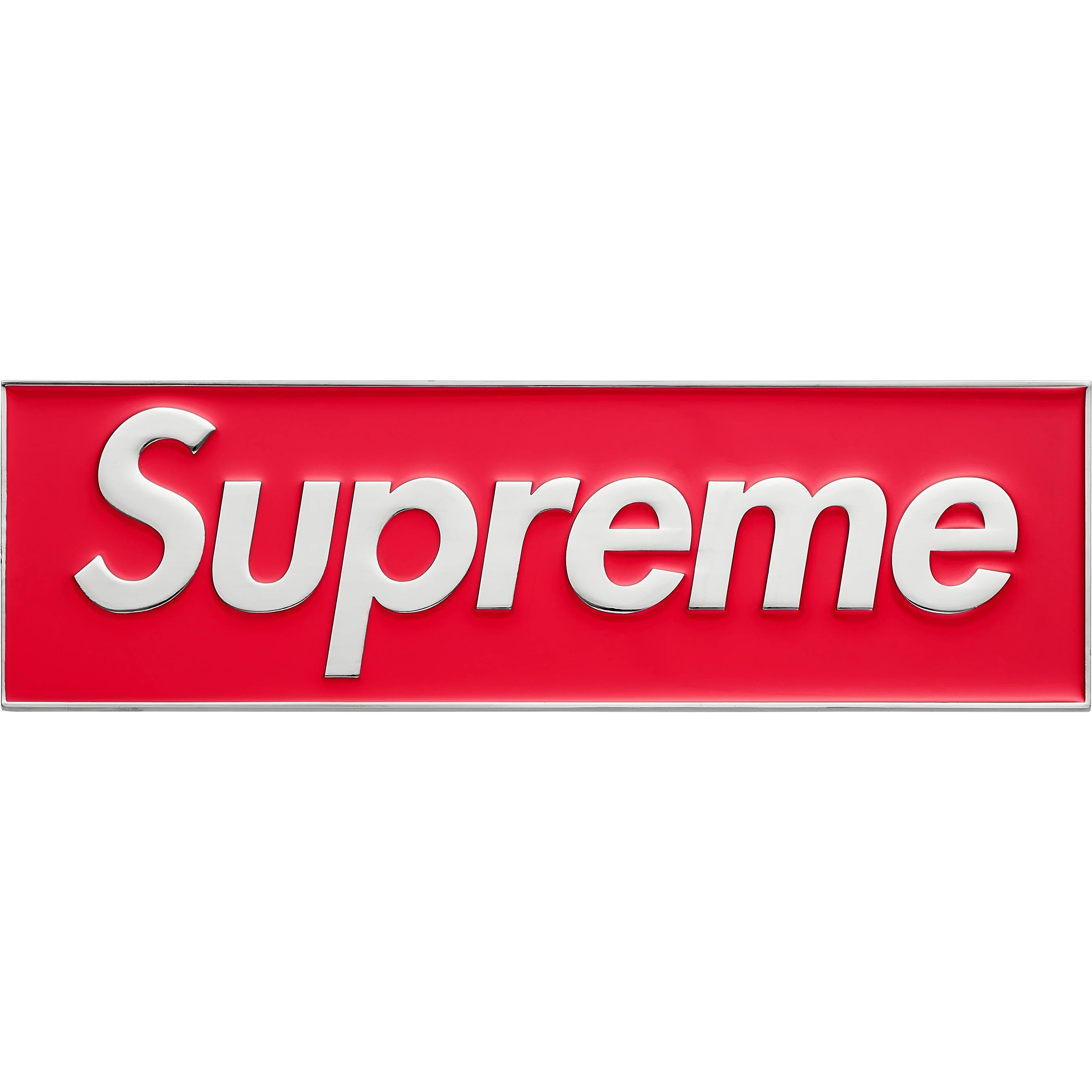 Supreme Box Logo Car Emblem (FW25) - $36