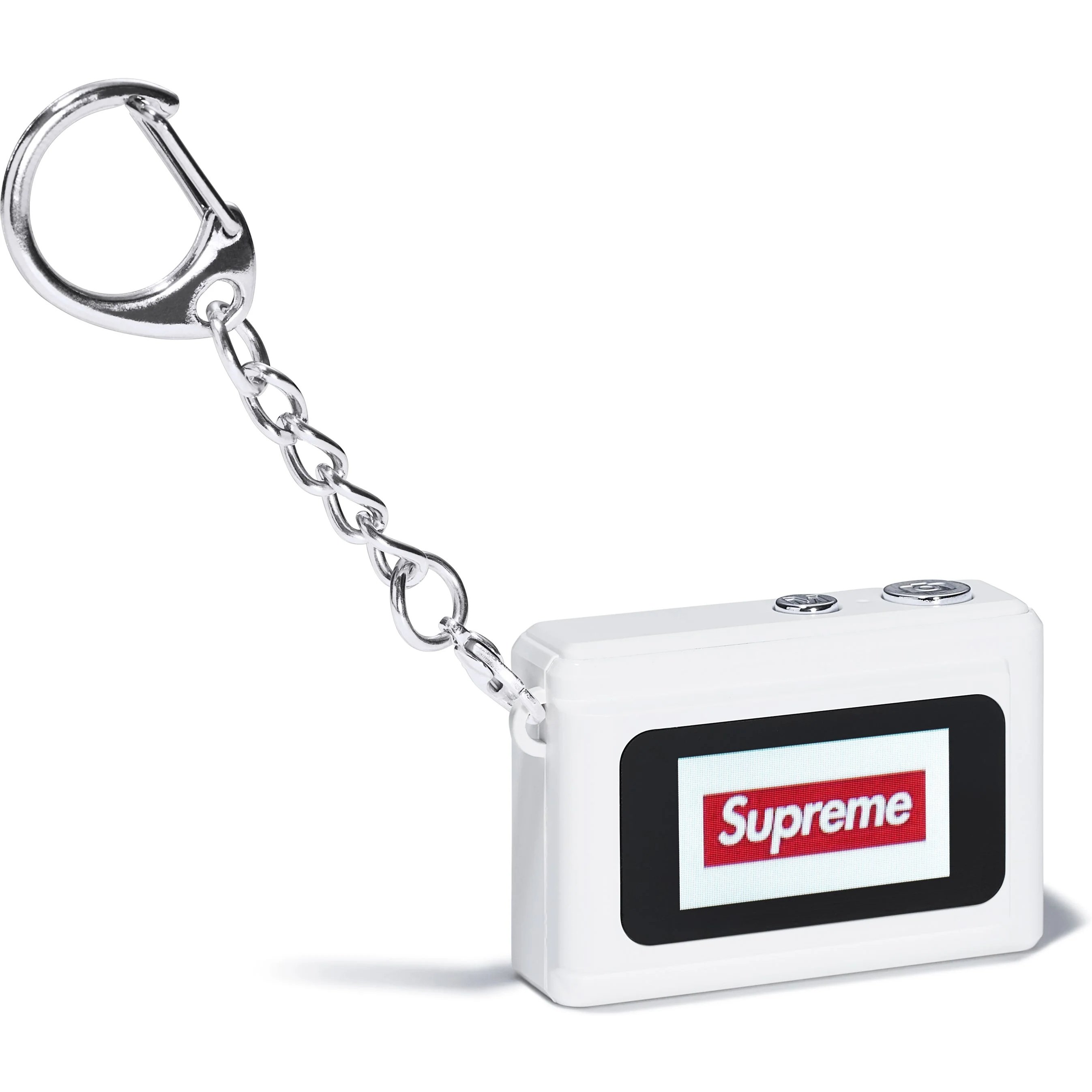 Supreme Digital Camera Keychain (FW25) - White - $48