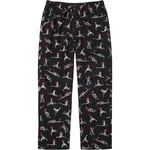 Supreme Holiday Pajama Set (FW25) - Black