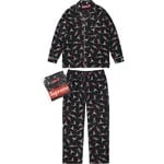 Supreme Holiday Pajama Set (FW25) - Black
