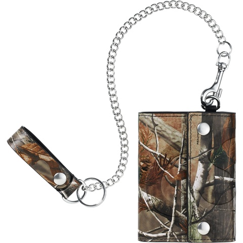 Supreme Leather Chain Wallet - Realtree® AP Camo