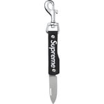 Supreme Leather Clip Knife (FW25) - Black