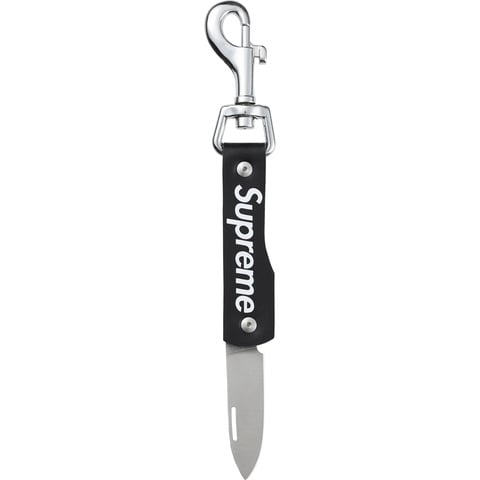 Supreme Leather Clip Knife black 箱付き Leather Clip Knife - fall/winter 2025 - Supreme