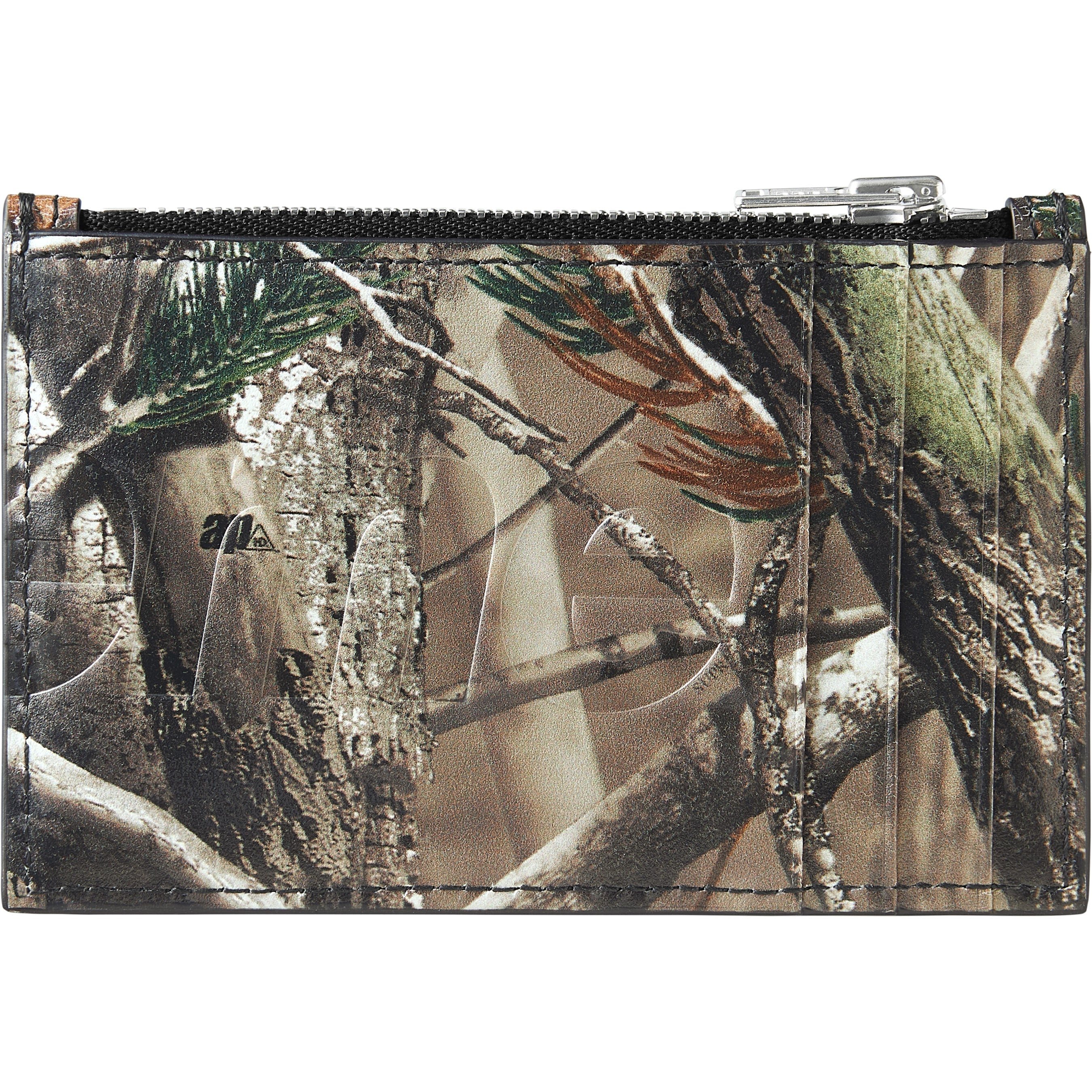 Supreme Leather Zip Card Holder (FW25) - Realtree® AP Camo - $128