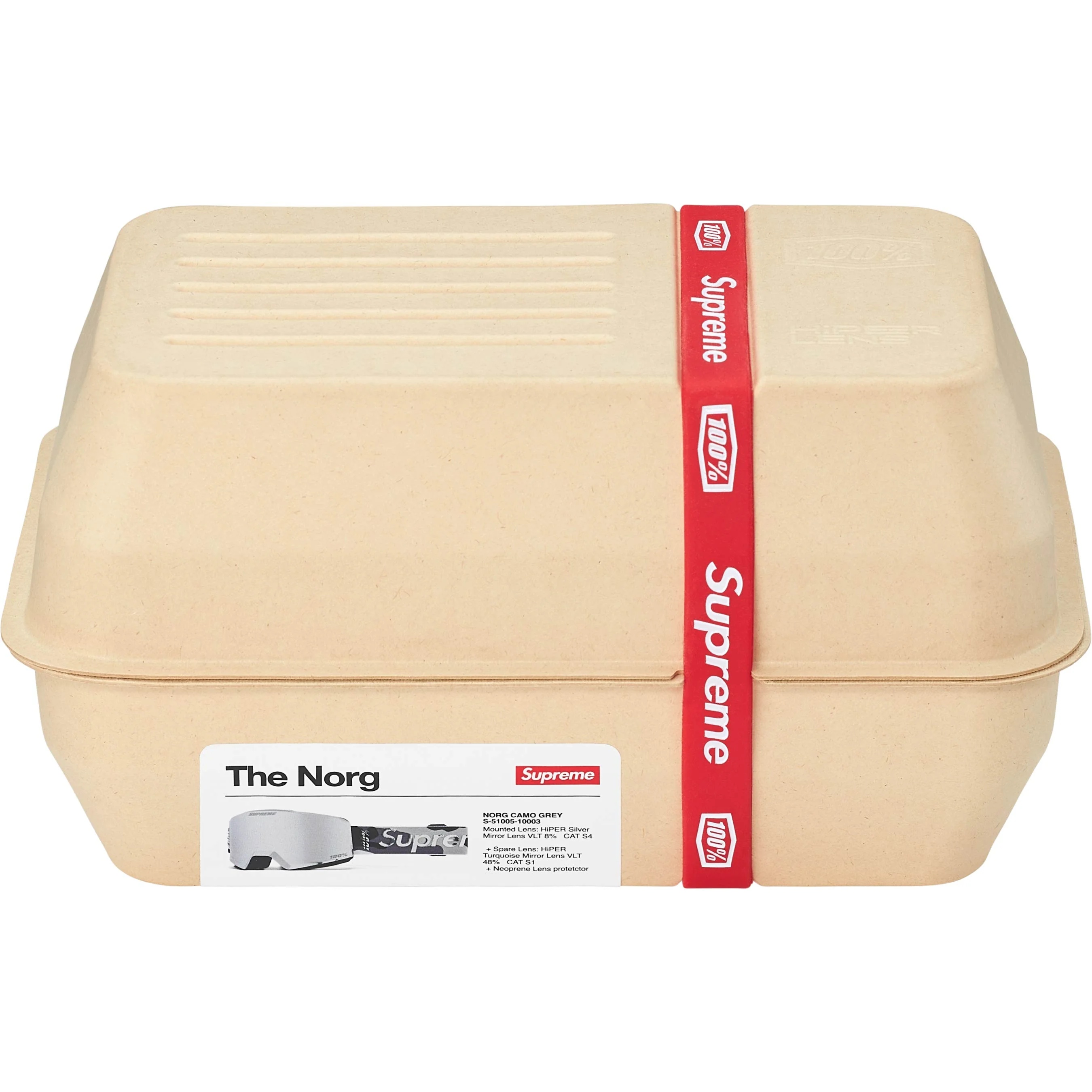 Supreme Supreme 100% NORG Goggles (FW25) - Snow Camo - $298