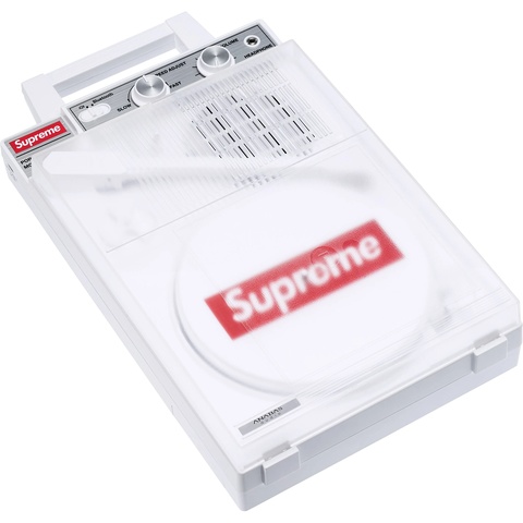 Supreme Supreme®/ANABAS GP-N3S Portable Record Player - White