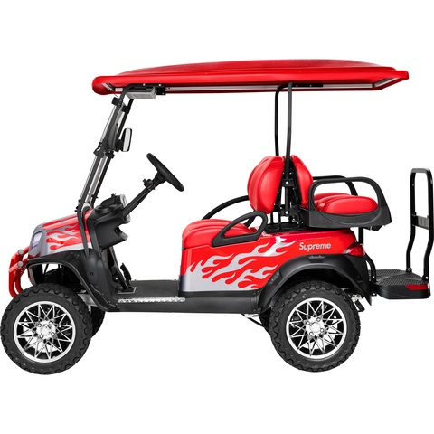 Supreme Supreme®/Club Car® 4-Passenger Onward® Lifted Golf Car - Red