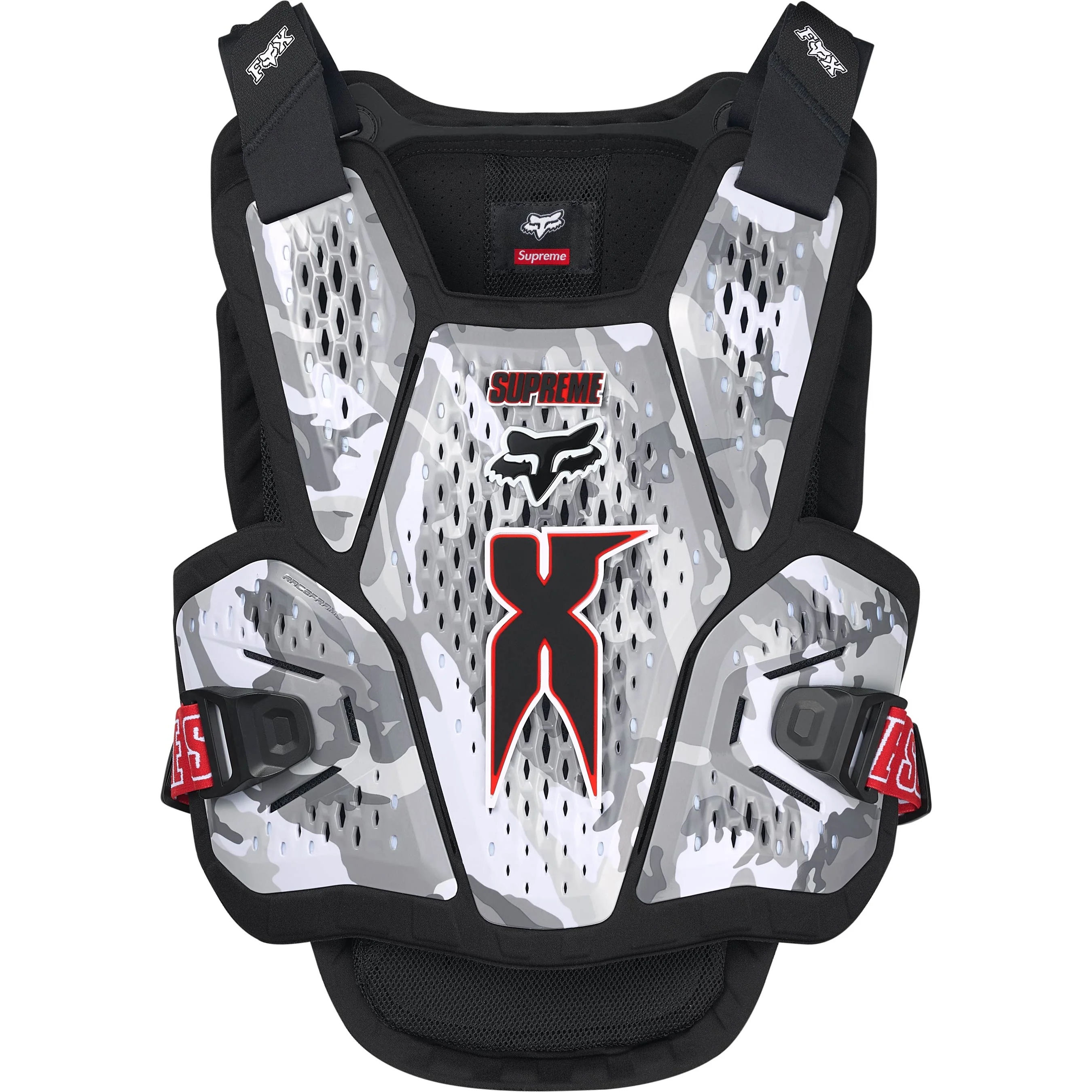 Supreme Supreme Fox Racing DMX Raceframe Impact Chest Guard (FW25) - Snow Camo - $298