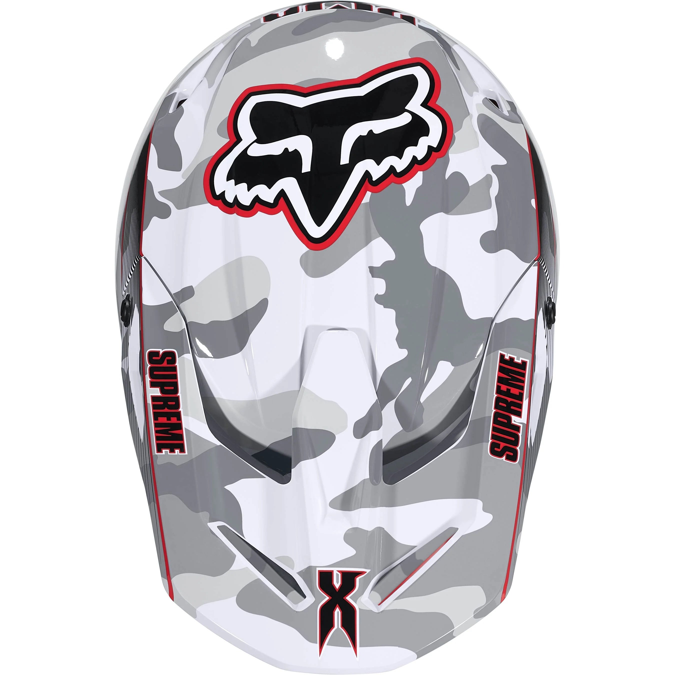 Supreme Supreme Fox Racing DMX V1 Helmet (FW25) - Snow Camo - $348