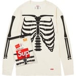 Supreme Supreme Hanes Bones Thermal Crew (1 Pack) (FW25) - Natural