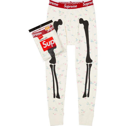 【完全未開封】supreme Hanes Bones Thermal Pant Supreme®/Hanes® Bones Thermal Pant (1 Pack) - Supreme