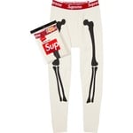 Supreme Supreme Hanes Bones Thermal Pant (1 Pack) (FW25) - Natural