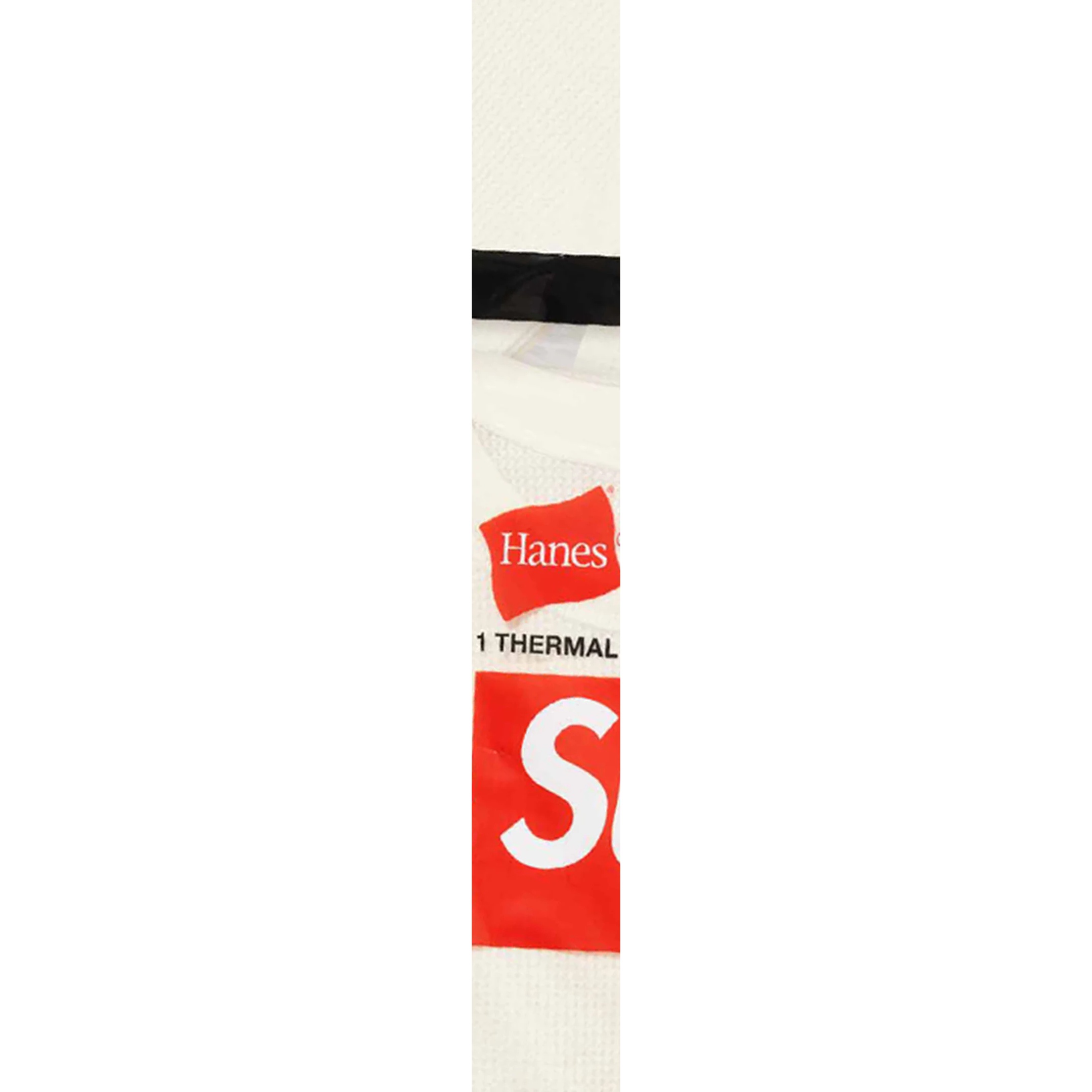 Supreme Supreme Hanes Thermal Crew (1 Pack) (FW25) - Natural - $30