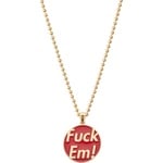 Supreme Supreme Jacob&Co Fuck Em Pendant (FW25) - 14k Gold