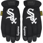 Supreme Supreme Mechanix FastFit MLB Teams Gloves (FW25) - Black