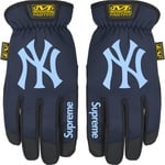 Supreme Supreme Mechanix FastFit MLB Teams Gloves (FW25) - Navy