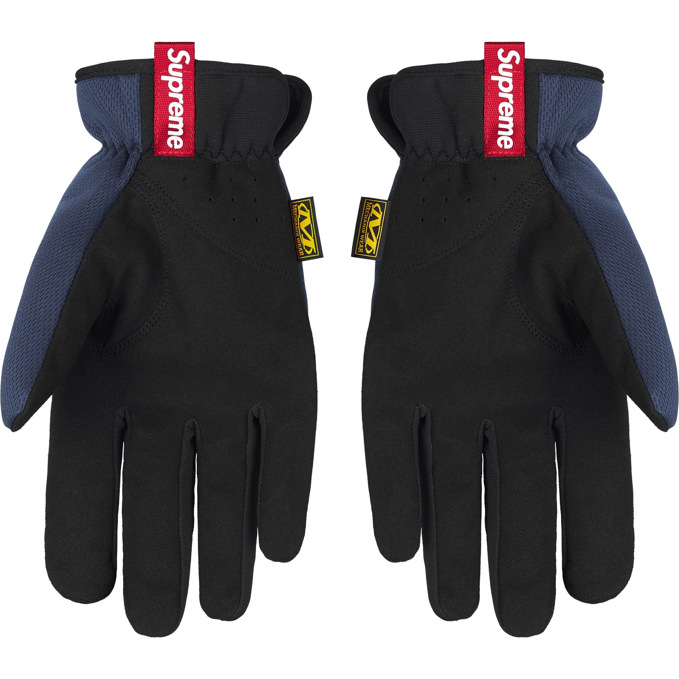 Supreme Supreme Mechanix FastFit MLB Teams Gloves (FW25) - Navy - $88