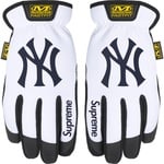 Supreme Supreme Mechanix FastFit MLB Teams Gloves (FW25) - White