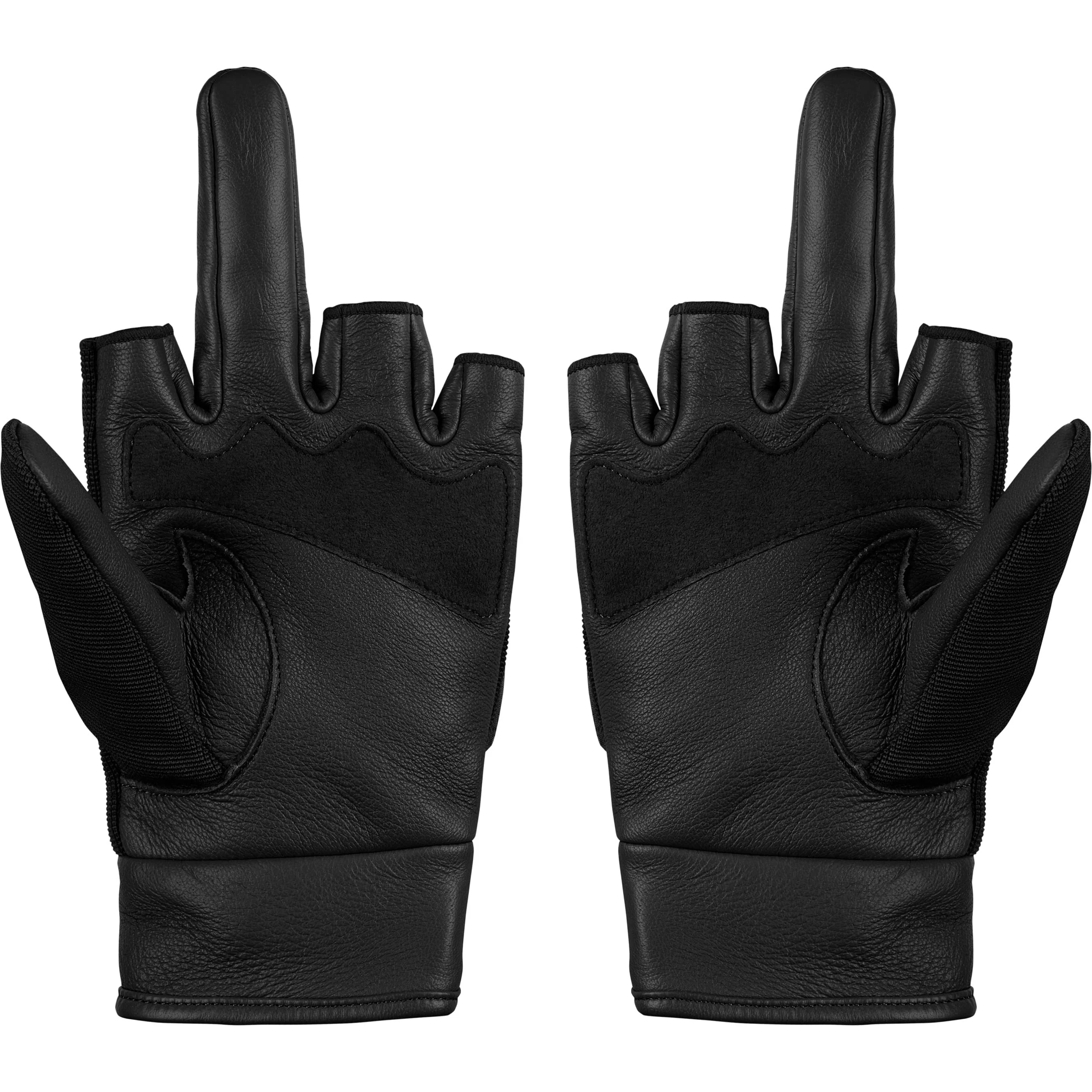 え*r様 NUMBER(N)INE ナンバーナイン FINGERLESS GLO Supreme Number (N)ine Leather Gloves (FW25) - $120