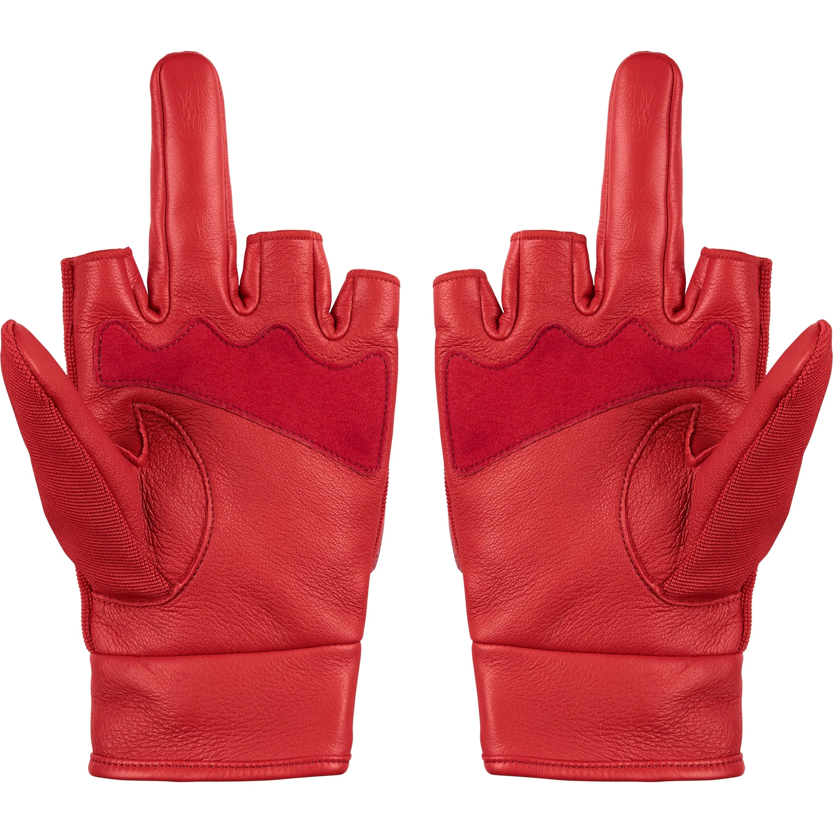 〈新品〉Strikeforce OFFICIAL Gloves RED Supreme Number (N)ine Leather Gloves (FW25) - $120