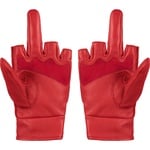 Supreme Supreme Number (N)ine Leather Gloves (FW25) - Red