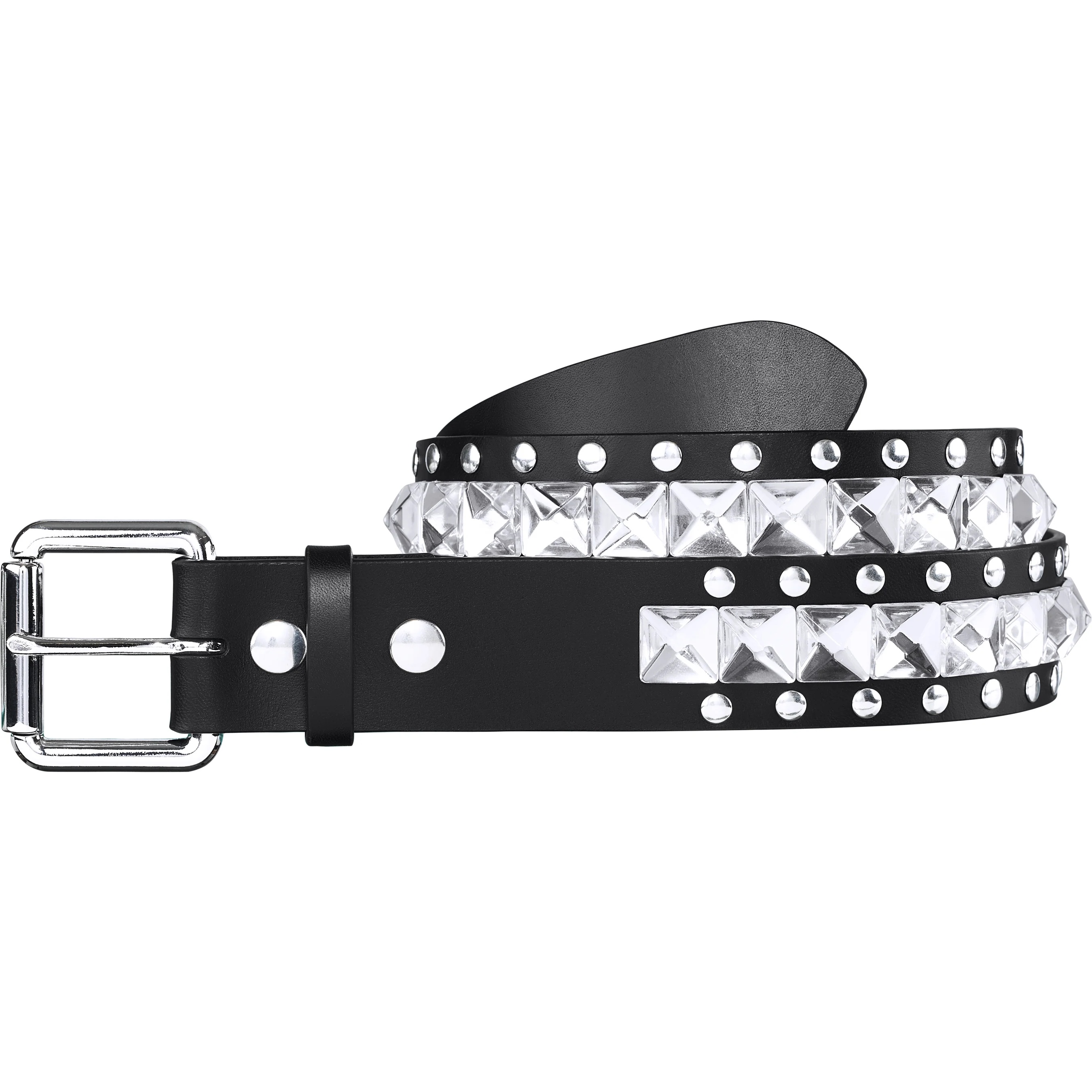 Supreme Supreme Number (N)ine Studded Belt (FW25) - Black - $298