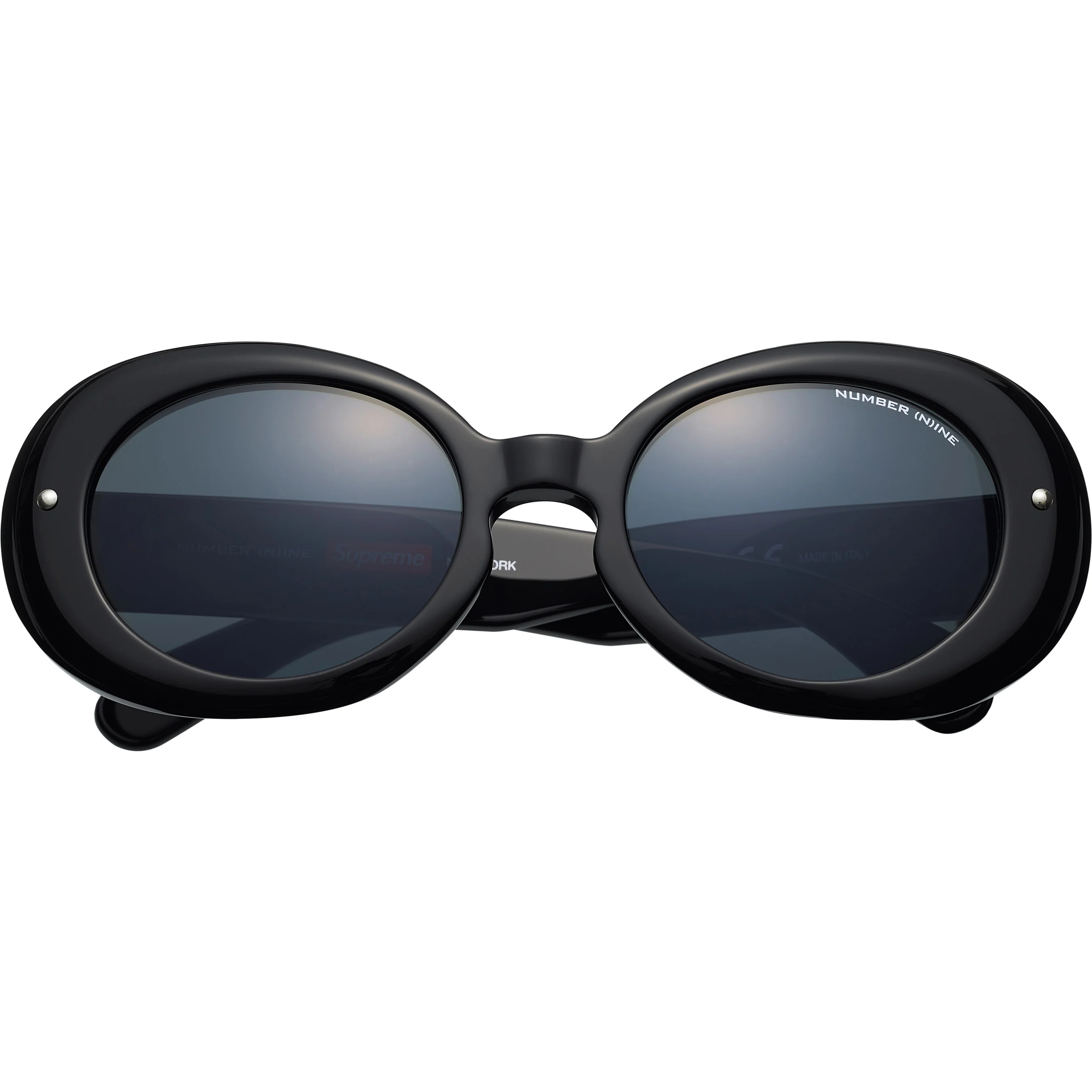 Supreme Supreme Number (N)ine Sunglasses (FW25) - Black - $288