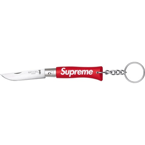 Supreme Supreme®/Opinel® No. 4 Knife Keychain - Red