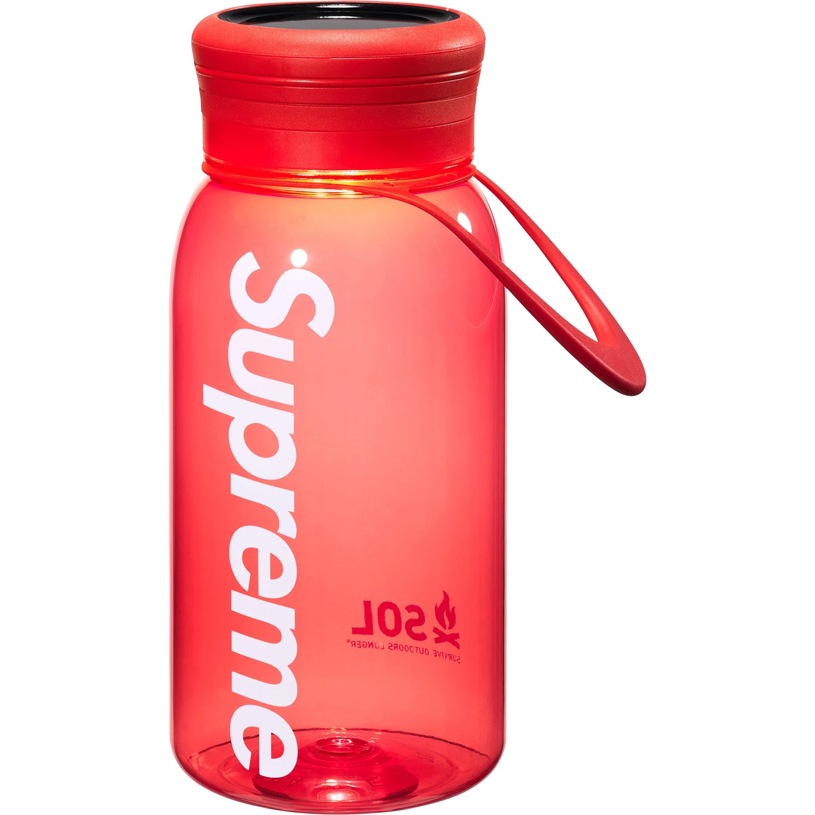 Supreme Supreme SOL Water Bottle Lantern (FW25) - Red - $44