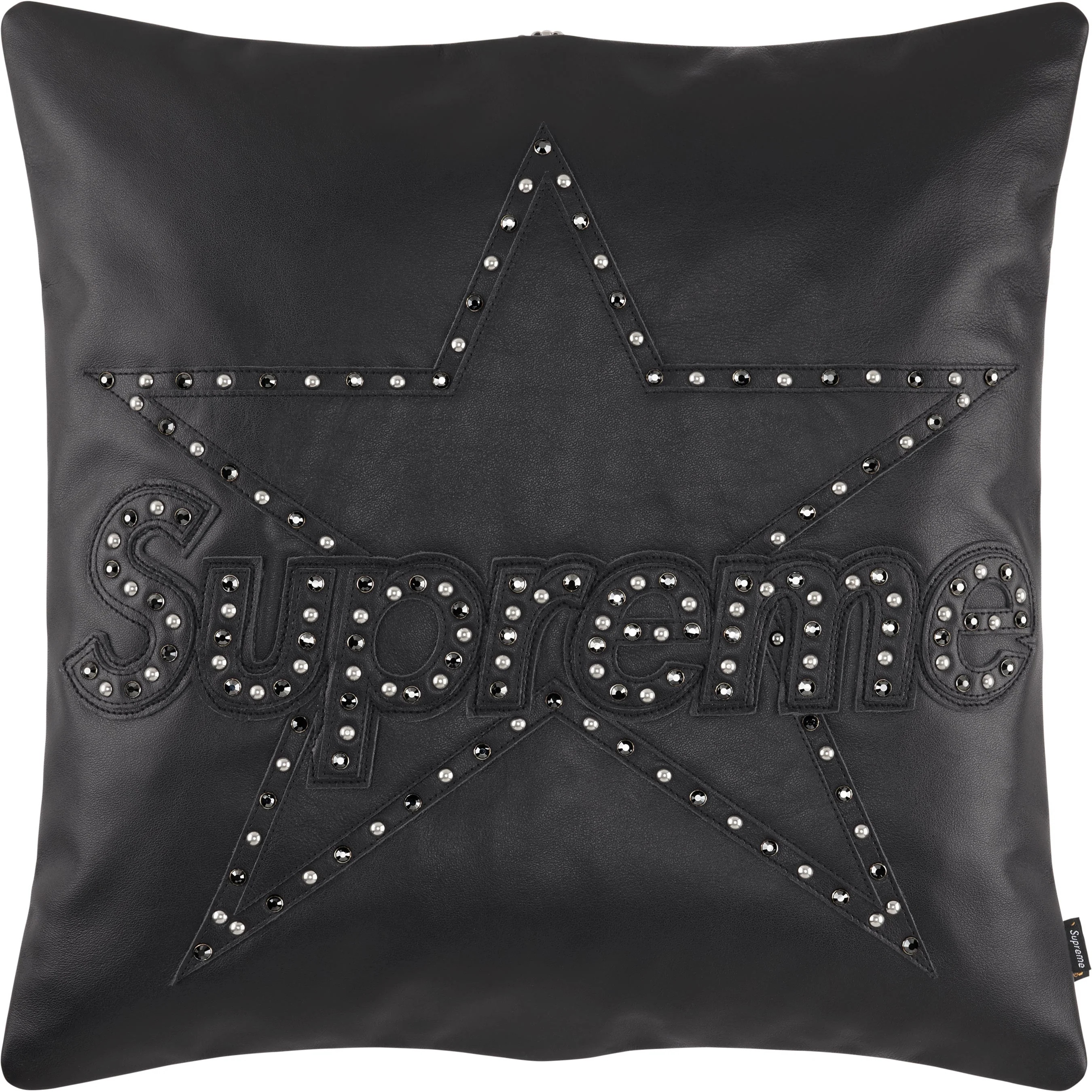 Supreme Supreme Vanson Leathers b.b. Simon Pillow (FW25) - Black - $998