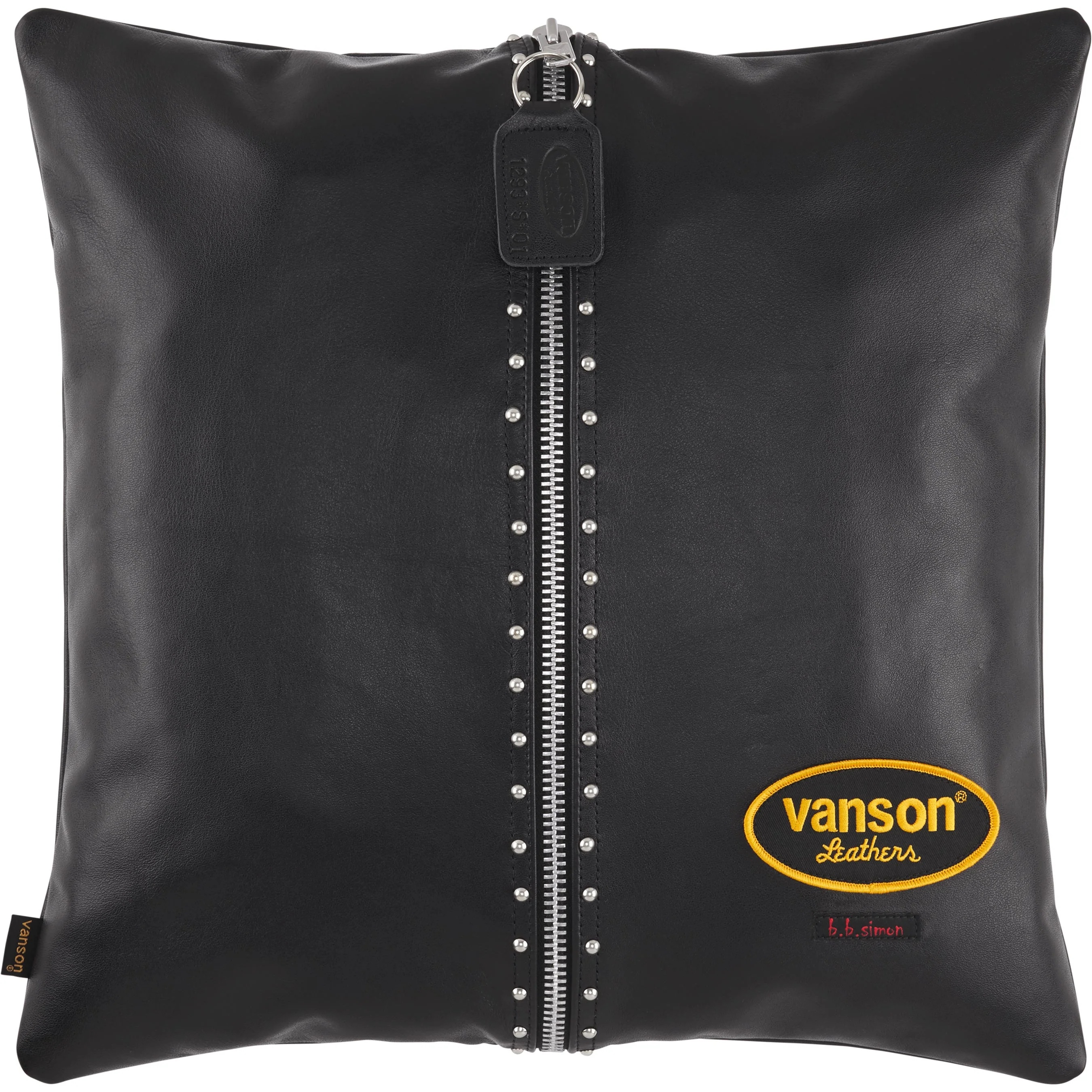 Supreme Supreme Vanson Leathers b.b. Simon Pillow (FW25) - Black - $998