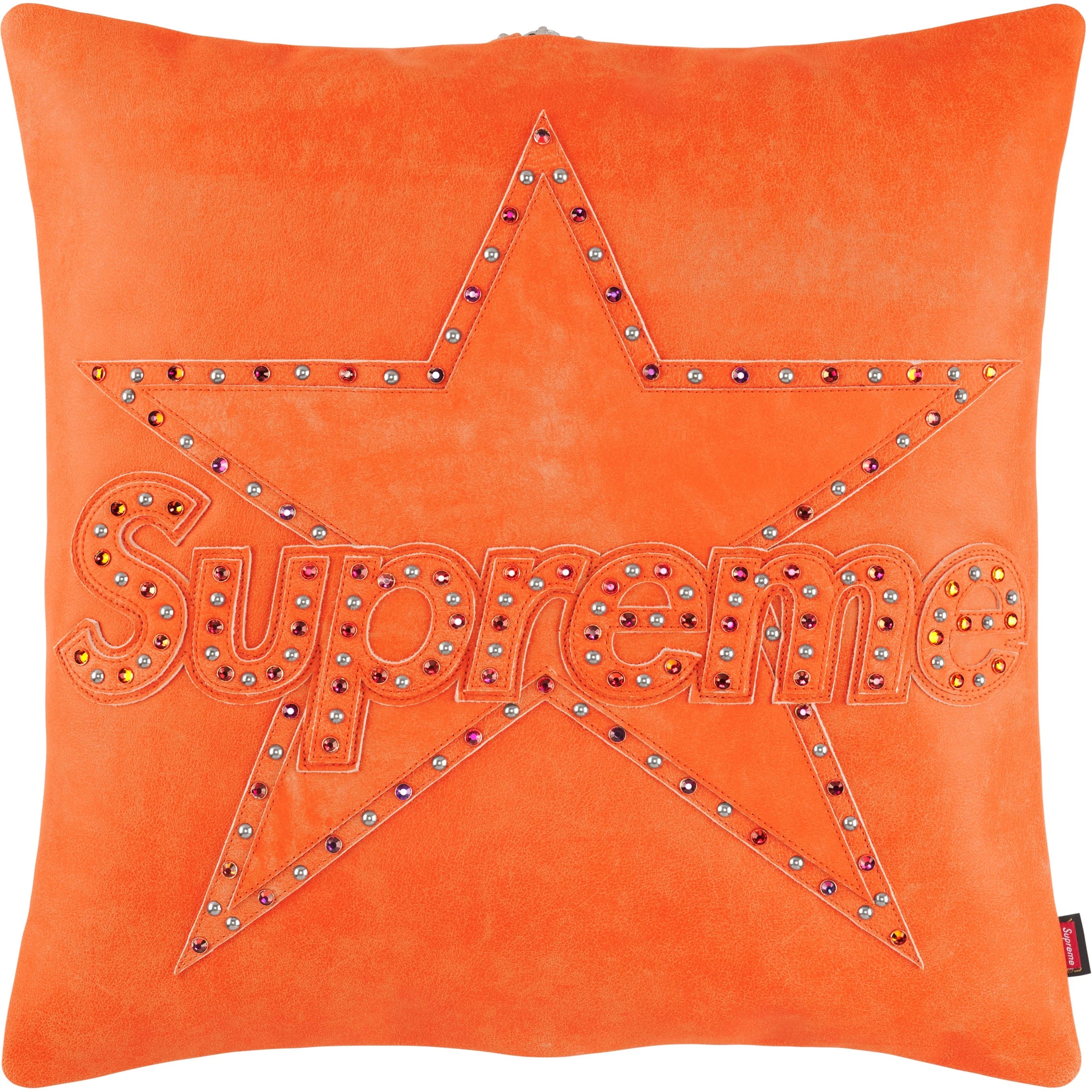 Supreme Supreme Vanson Leathers b.b. Simon Pillow (FW25) - Orange - $998