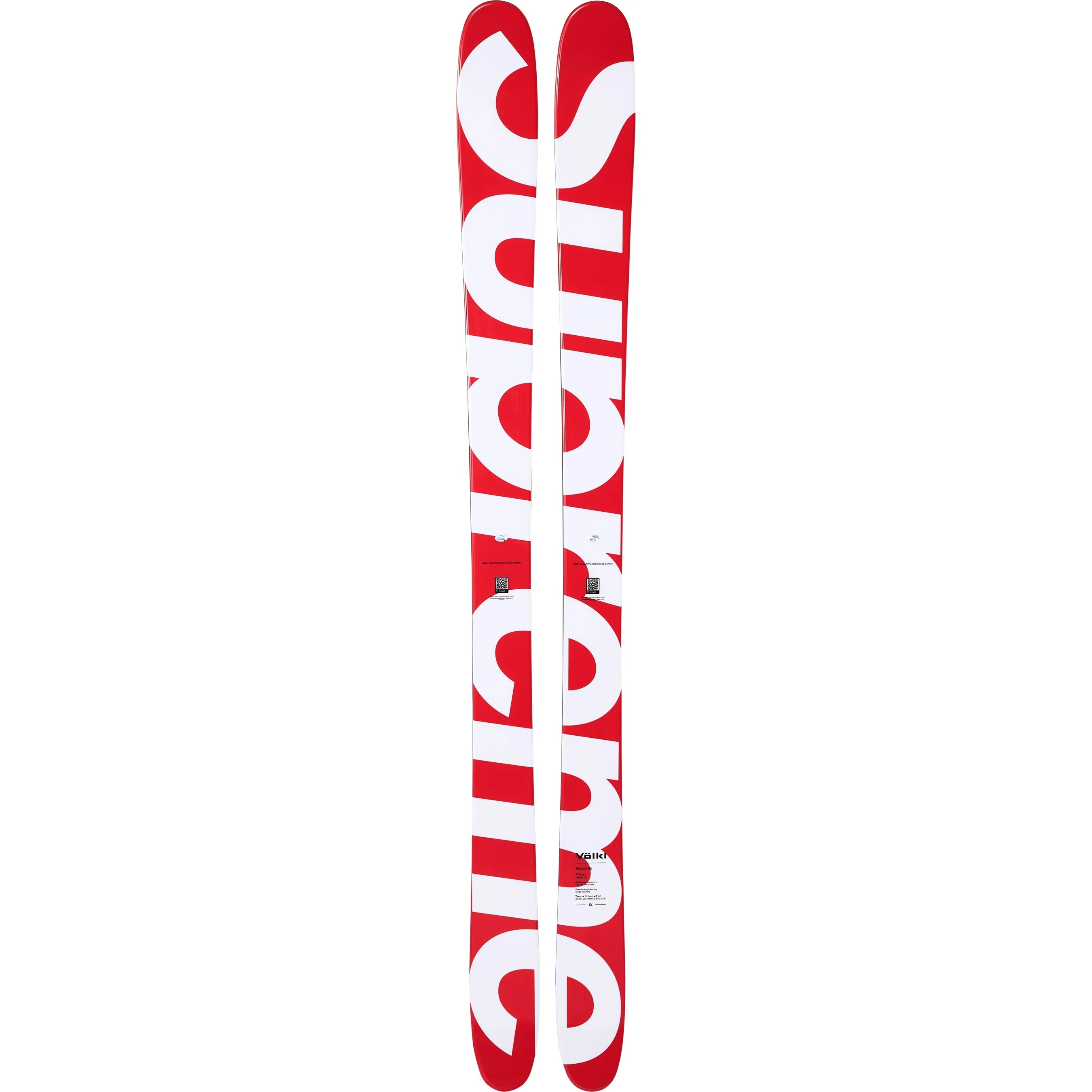 Supreme Supreme Völkl Skis (FW25) - Red - $698