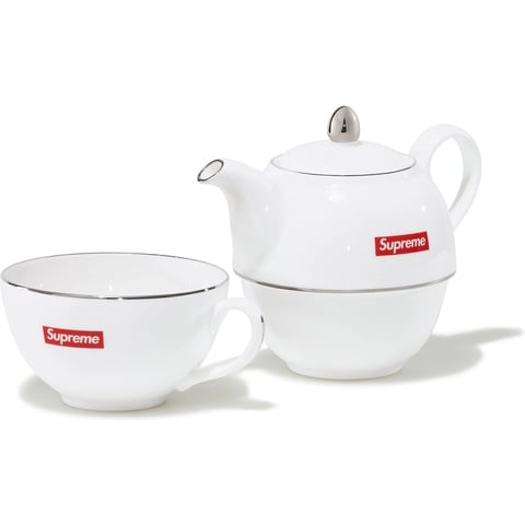 Supreme Tea Set - White