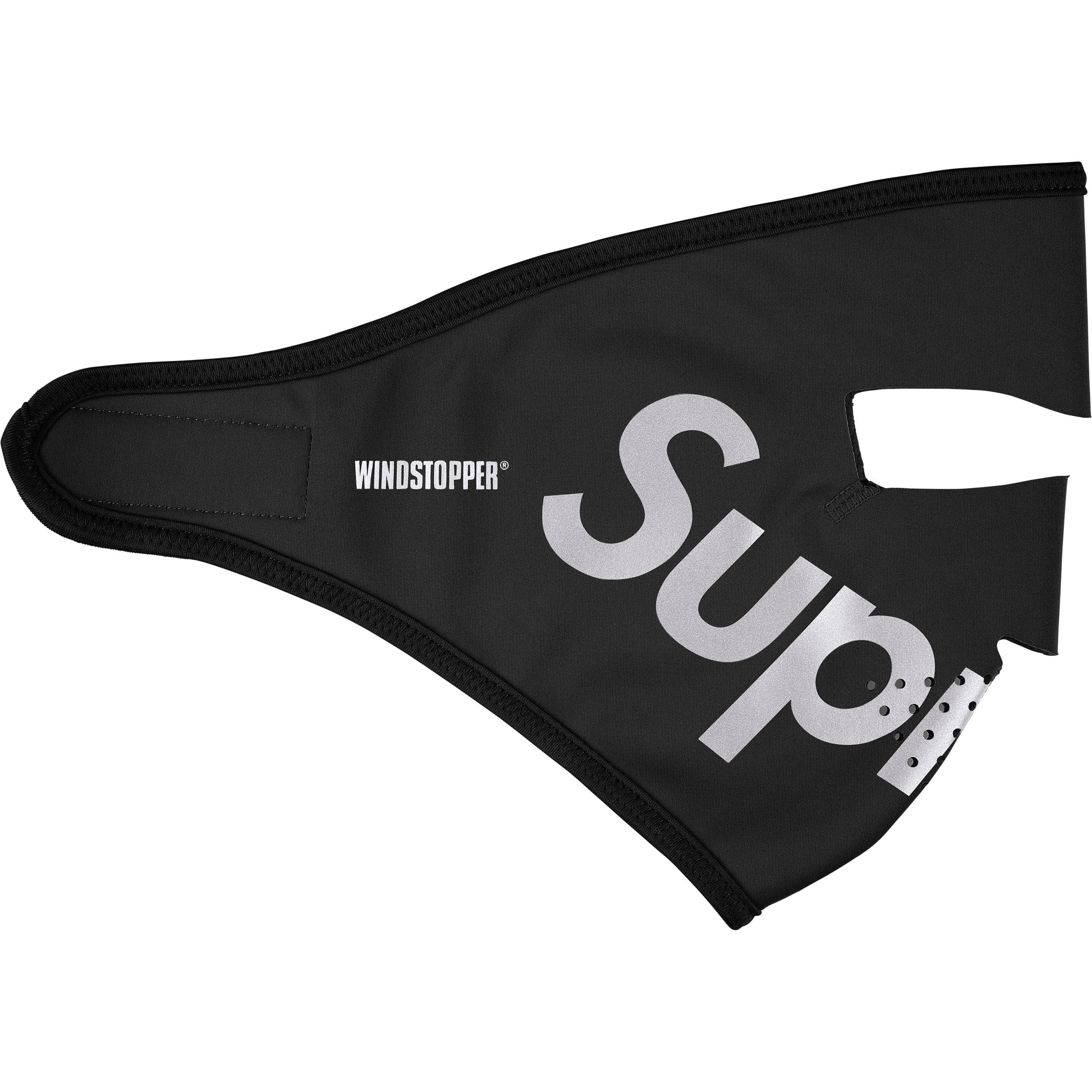 Supreme WINDSTOPPER Facemask (FW25) - Black - $48