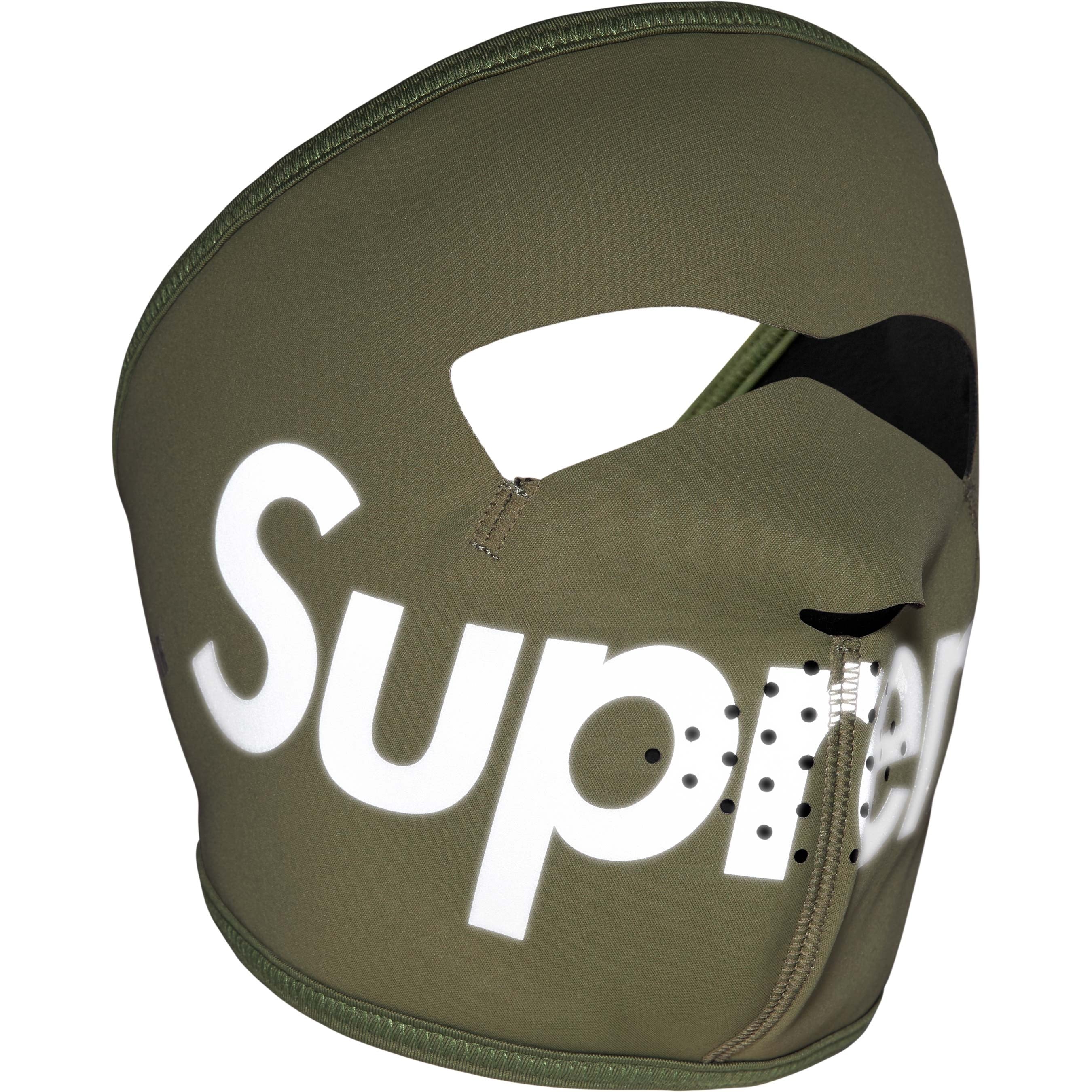Supreme WINDSTOPPER Facemask (FW25) - Olive - $48