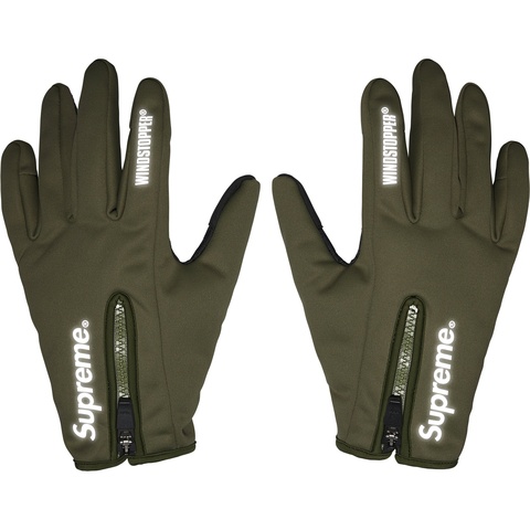 ★Supreme WINDSTOPPER Zip Gloves Black M★ 1716850_00.png.png