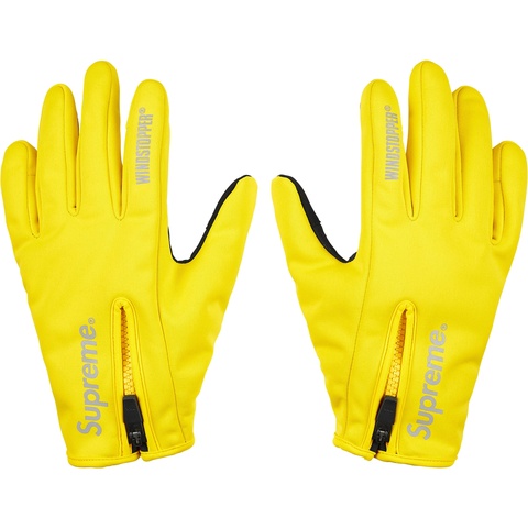WINDSTOPPER® Zip Gloves - fall/winter 2025 - Supreme