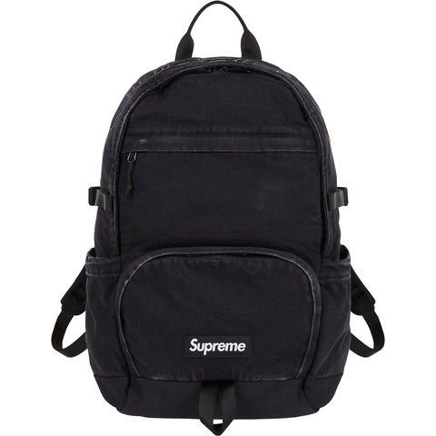Supreme Denim Backpack - Black