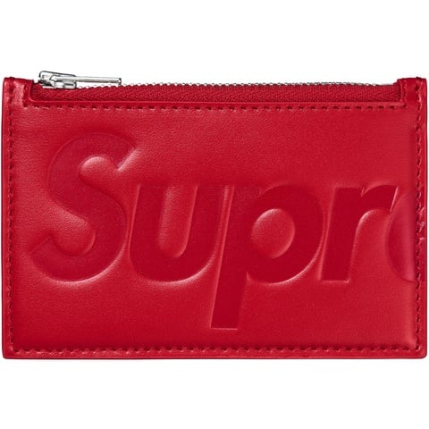 Leather Zip Card Holder - fall/winter 2025 - Supreme