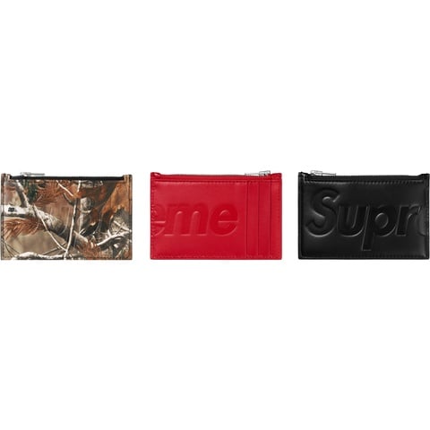 Leather Zip Card Holder - fall/winter 2025 - Supreme