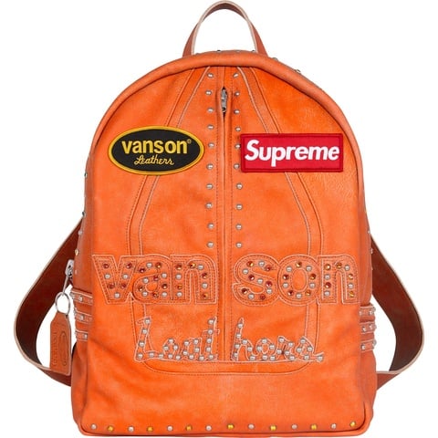 Supreme®/Vanson Leathers®/b.b. Simon Backpack - Supreme