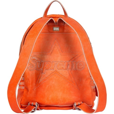 Supreme Supreme®/Vanson Leathers®/b.b. Simon Backpack - Orange