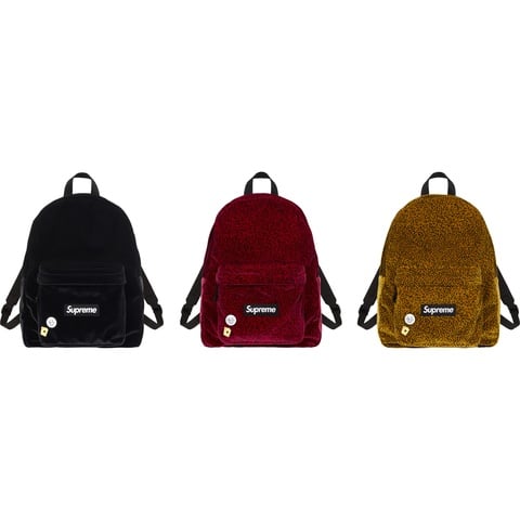 つぶらさん専用Supreme Velvet Backpack Red新品未使用 Velvet Backpack - fall/winter 2025 - Supreme