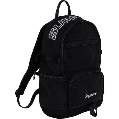 Supreme Denim Backpack - Black