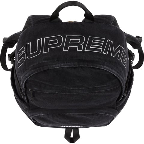 Supreme Denim Backpack - Black