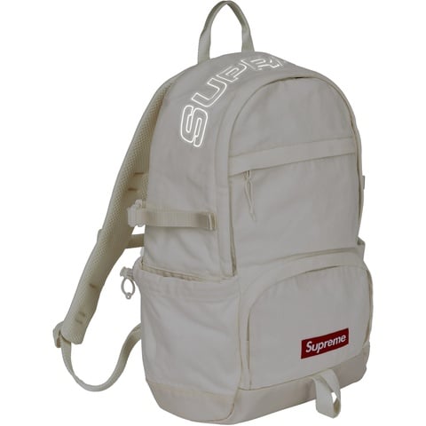 Supreme Denim Backpack - White