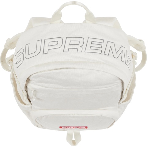 Supreme Denim Backpack - White