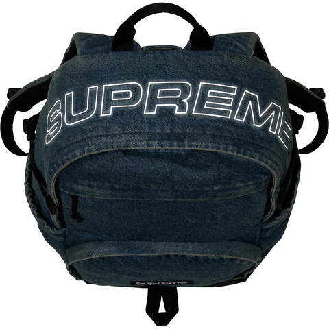 Supreme Denim Backpack - Washed Indigo